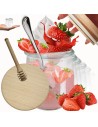Słoiki WECK 12szt/ drewniane wieko, nabierak słoik 220ml TULIP