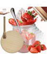 Słoiki WECK 6szt/ drewniane wieko, nabierak słoik 220ml TULIP