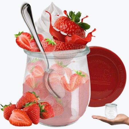 Słoiki WECK / silikonowe wieko słoik 220ml TULIP