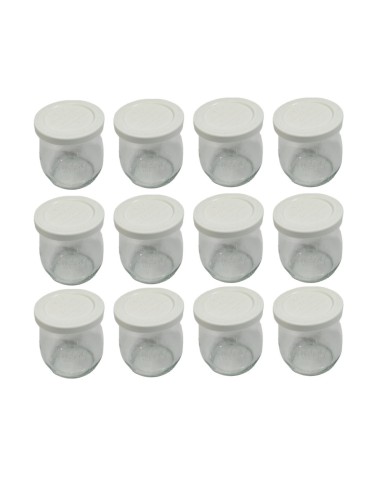 Słoiki WECK 12szt/ plastikowe wieko słoik 220ml TULIP - produkt 2