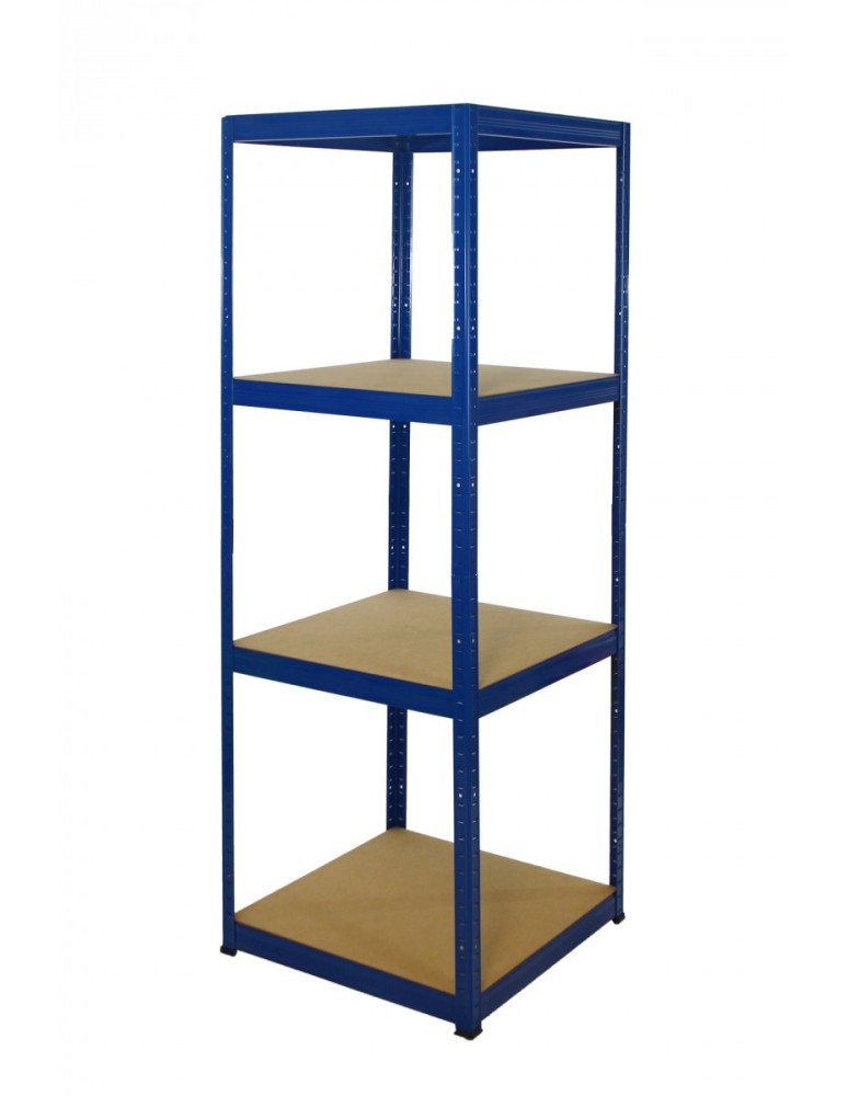 Helios Color Kwadrat - Regał metalowy Helios Color 180x60x60_4 - 175kg / na półkę, kolor: niebiesko-biały - produkt MODO24.PL 1