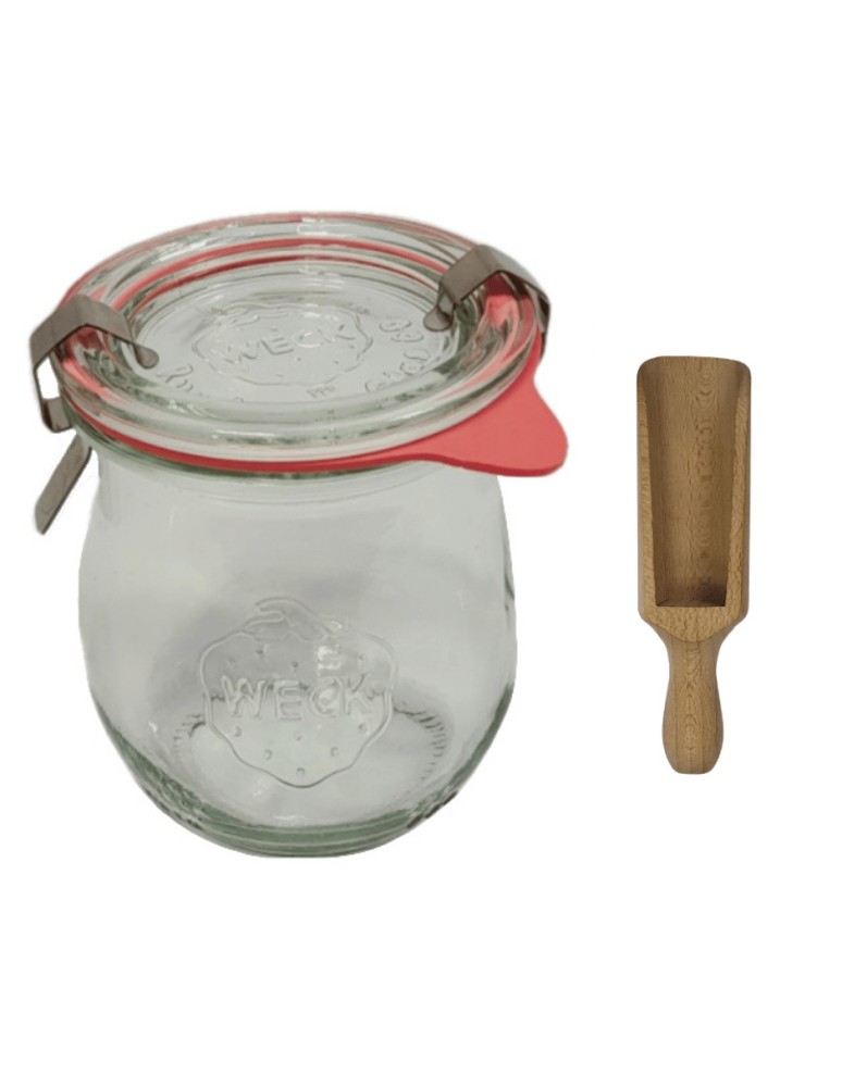 Słoiki i butelki - Słoiki WECK / szklane wieko, miarka słoik 220ml TULIP - produkt MODO24.PL 22