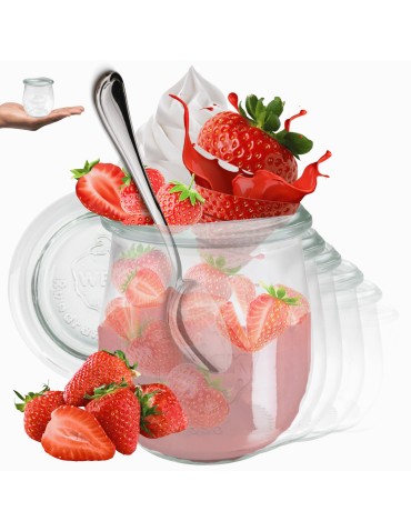 Słoiki i Dodatki - Słoiki WECK 12szt/ szklane wieko słoik 220ml TULIP - product 21