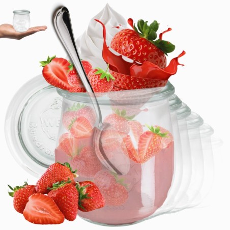 Słoiki WECK 12szt/ szklane wieko słoik 220ml TULIP