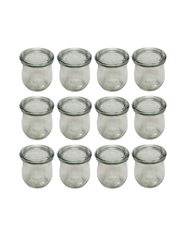 Słoiki i Dodatki - Słoiki WECK 12szt/ szklane wieko słoik 220ml TULIP - product 22