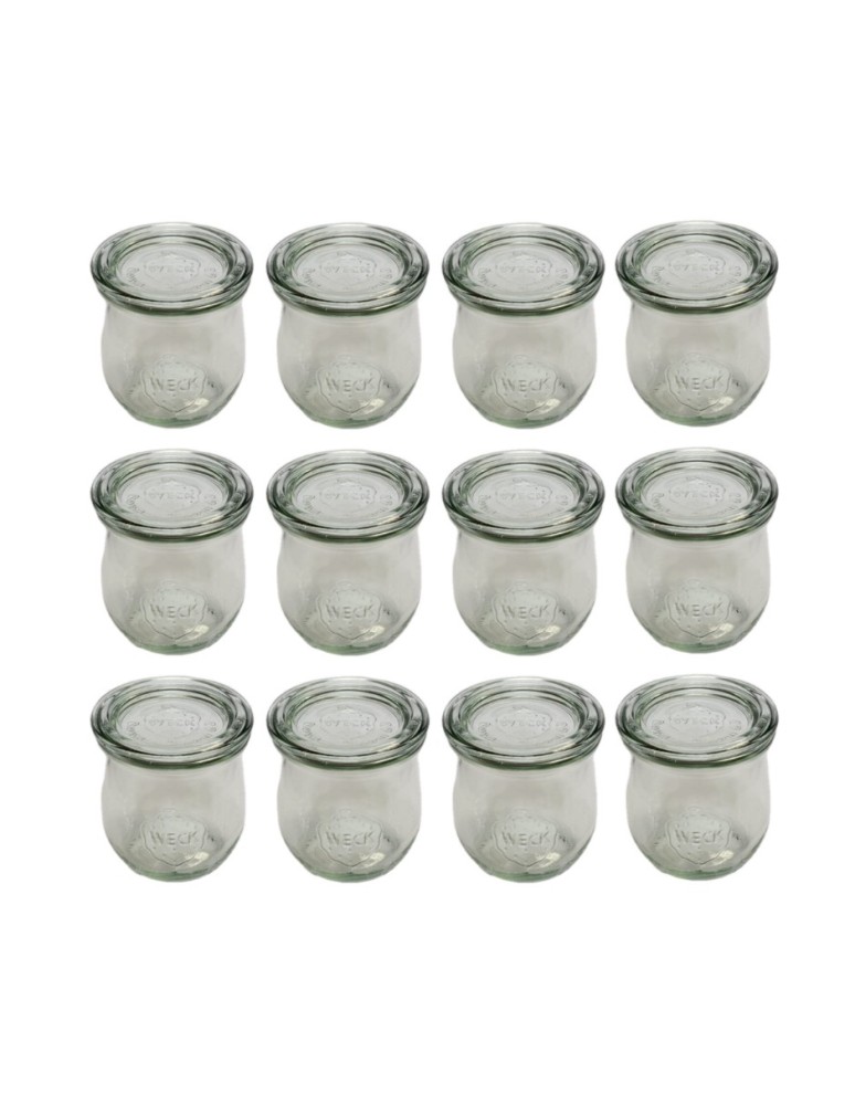Słoiki i Dodatki - Słoiki WECK 12szt/ szklane wieko słoik 220ml TULIP - product MODO24.PL 22
