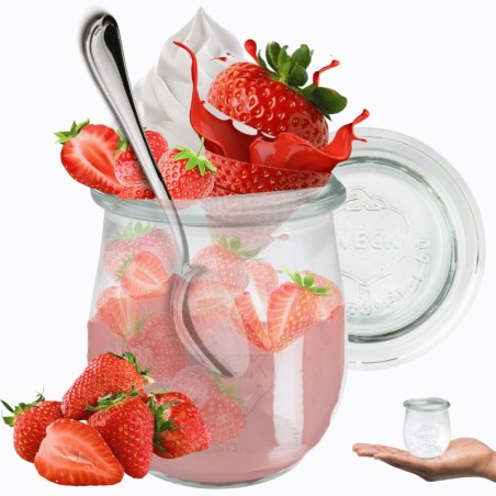 Słoiki WECK / szklane wieko słoik 220ml TULIP