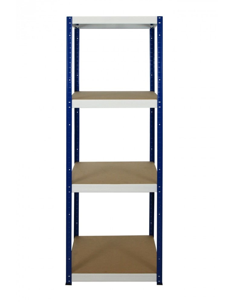 Helios Color Kwadrat - Regał metalowy Helios Color 180x60x60_4 - 175kg / na półkę, kolor: niebiesko-biały - product MODO24.PL 2