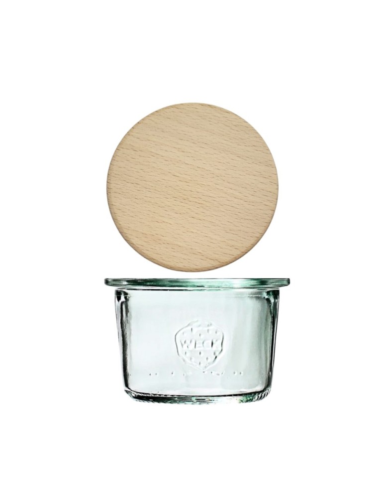 Słoiki weck - Słoik Weck 80ml na przetwory MOLD żaroodporny drewniane wieko 1szt SOLIDNY - product MODO24.PL 2