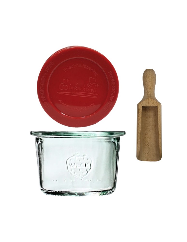 Słoiki weck - Słoik Weck 80ml na przetwory MOLD żaroodporny silikonowe wieko 1szt miarka - product MODO24.PL 2