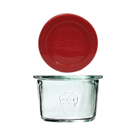 Słoik Weck 80ml na przetwory MOLD żaroodporny silikonowe wieko 1szt TRWAŁE