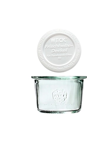 Słoik Weck 80ml na przetwory MOLD żaroodporny plastikowe wieko 1szt TRWAŁE - produkt 2