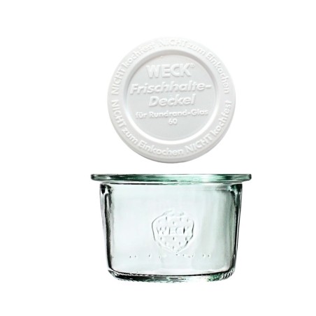 Słoik Weck 80ml na przetwory MOLD żaroodporny plastikowe wieko 1szt TRWAŁE