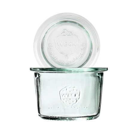 Słoik Weck 80 ml słoik szklany ozdobny MOLD na deser wieko szklane 1szt