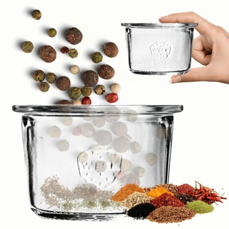 Słoik Weck 80 ml słoik szklany ozdobny MOLD słoik na deser pucharek 1szt