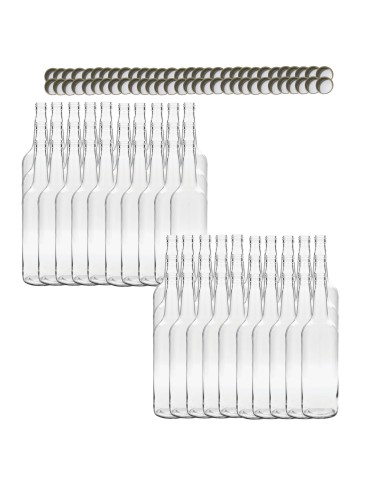 Butelki 1000 ml 1L na sok nalewkę syrop ocet tradycyjne fi28 60szt NAKRĘTKI - produkt 2