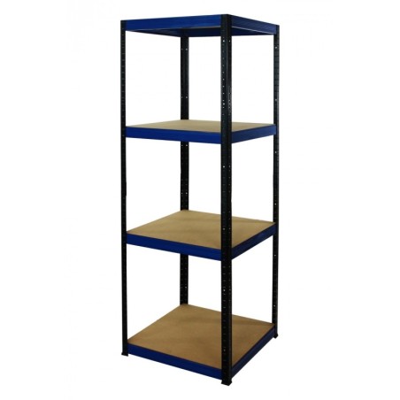 Regał metalowy Helios Color 180x60x60_4 - 175kg / na półkę, kolor: niebiesko-biały