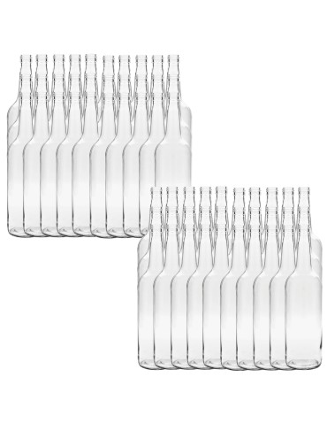 Butelki 1000 ml 1L na sok nalewkę syrop ocet tradycyjne fi28 60szt BEZ NAKRETEK - produkt 2