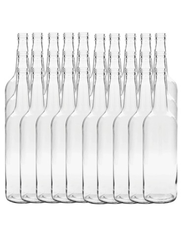 Butelki 1000 ml 1L na sok nalewkę syrop ocet tradycyjne fi28 30szt BEZ NAKRETEK - produkt 2
