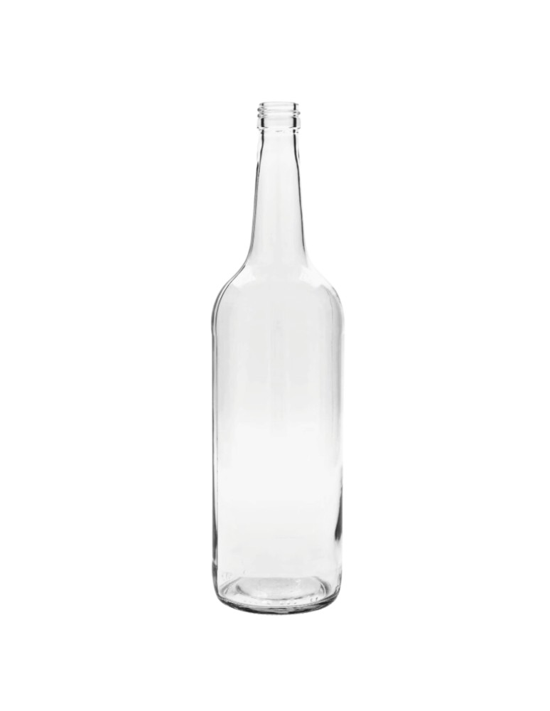 Szklane butelki na alkohol - galoniki - Butelka 1000 ml 1L na sok nalewkę syrop ocet syrop octy fi28 1szt BEZ NAKRETKI - product MODO24.PL 2