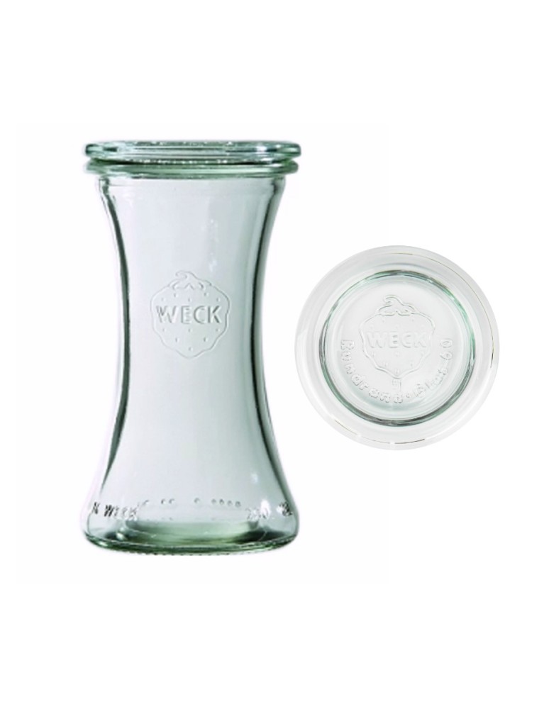 Słoiki weck - Słoik Weck 200 ml słoik szklany ozdobny DELI na deser wieko szklane 1szt - product MODO24.PL 2