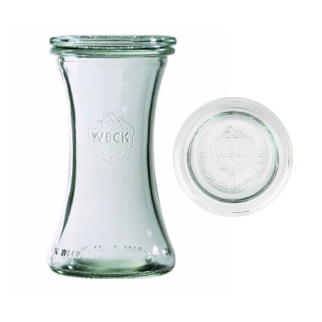 Słoik Weck 200 ml słoik szklany ozdobny DELI na deser wieko szklane 1szt