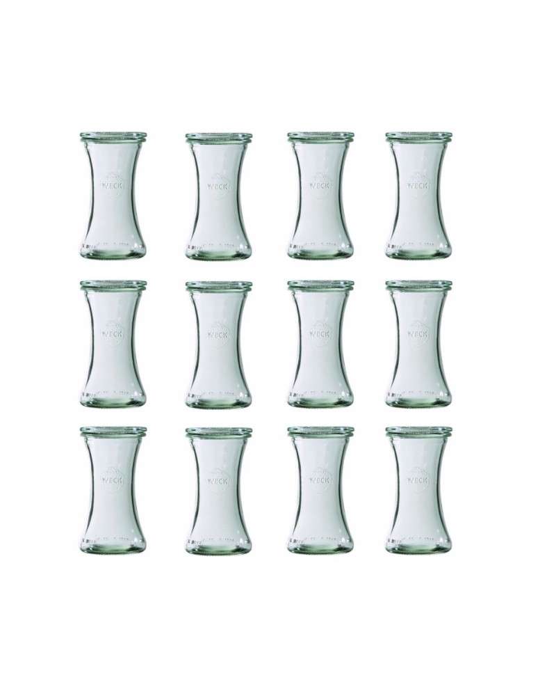 Słoiki weck - Słoiki Weck 200 ml słoiki szklane ozdobne DELI na deserki pucharki 12szt - product MODO24.PL 2