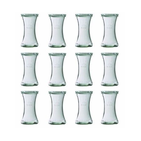 Słoiki Weck 200 ml słoiki szklane ozdobne DELI na deserki pucharki 12szt