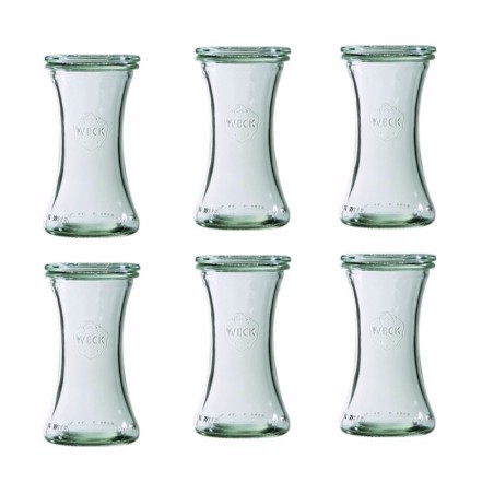 Słoiki Weck 200 ml słoiki szklane ozdobne DELI na deserki pucharki 6szt
