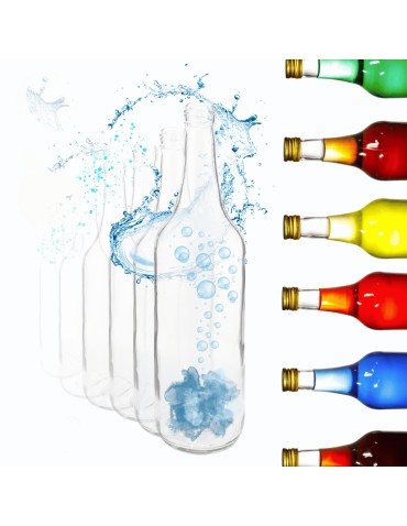 Butelki 700 ml na sok nalewkę syrop ocet tradycyjne fi28 30szt BEZ NAKRETEK