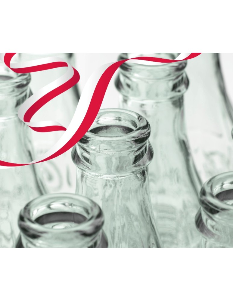 Szklane butelki na alkohol - galoniki - Butelki 700 ml na sok nalewkę syrop ocet tradycyjne fi28 6szt BEZ NAKRETEK - product MODO24.PL 11