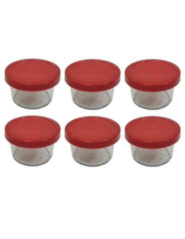 Słoiki WECK 6szt / silikonowe wieko słoik 200ml MOLD - produkt 2