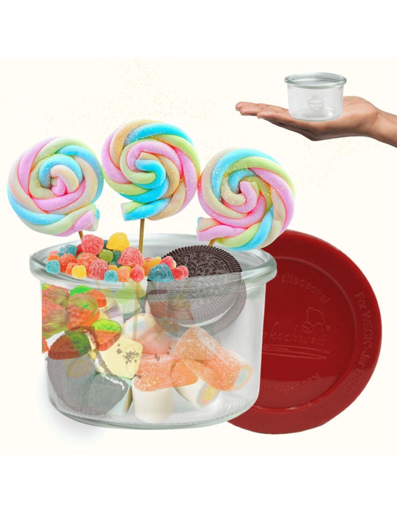 Słoiki i butelki - Słoiki WECK / silikonowe wieko słoik 200ml MOLD - product MODO24.PL 11