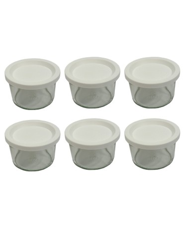 Słoiki WECK 6szt / plastikowe wieko słoik 200ml MOLD - produkt 2