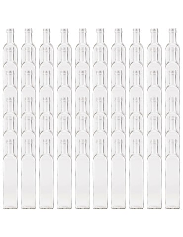 Butelki 500 ml maraski kwadratowe soki na olej oliwę fi31 60szt BEZ NAKRETEK - produkt 2