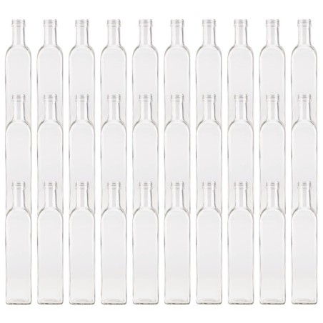 Butelki 500 ml maraski kwadratowe soki na olej oliwę fi31 30szt BEZ NAKRETEK