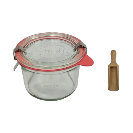 Słoiki WECK / szklane wieko, miarka słoik 200ml MOLD