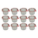 Słoiki WECK 12szt / szkl. wieko,gumka, bl słoik 200ml MOLD