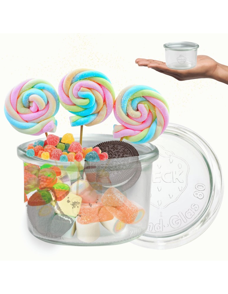 Słoiki i butelki - Słoiki WECK / szklane wieko słoik 200ml MOLD - product MODO24.PL 11