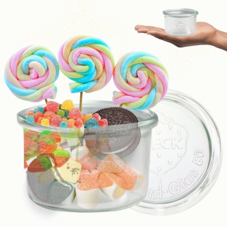 Słoiki WECK / szklane wieko słoik 200ml MOLD