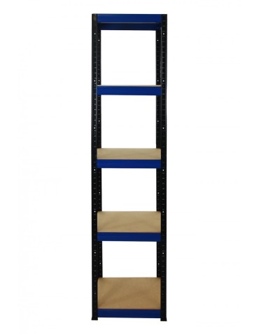 Regał metalowy Helios Color 180x45x45_5 - 175kg / na półkę, kolor: niebiesko-biały - product 2