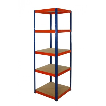 Regał metalowy Helios Color 180x60x60_5 - 175kg / na półkę, kolor: niebiesko-biały