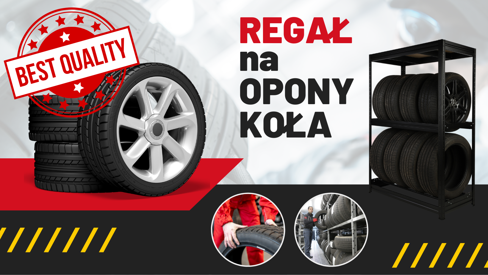 regał metalowy magazynowy